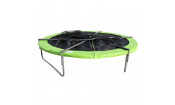 Батут DFC JUMP 12ft складной, c сеткой, цвет apple green