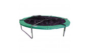 Батут DFC JUMP 8ft складной, c сеткой, цвет green