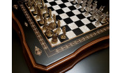Шахматы "Сражение" венге антик