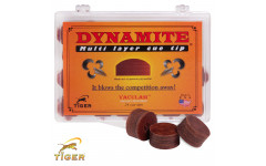 Наклейка для кия Tiger Dynamite ø13мм Hard 1шт.