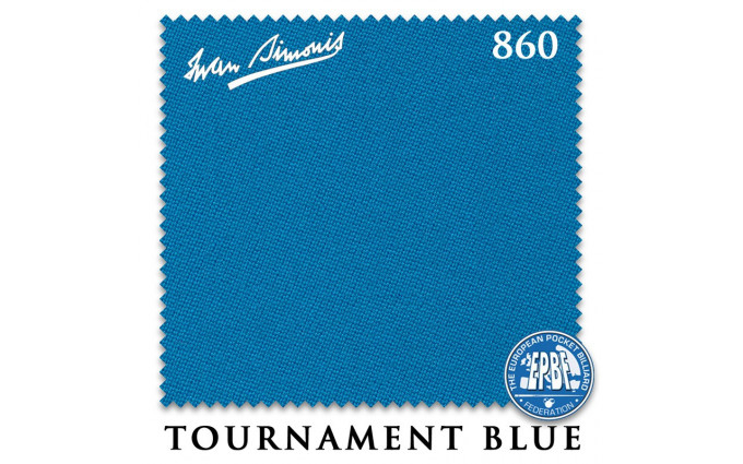 Сукно Iwan Simonis 860 198см Tournament Blue