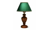 Лампа настольная (№6,плафоны зеленые,фурнитура золото)