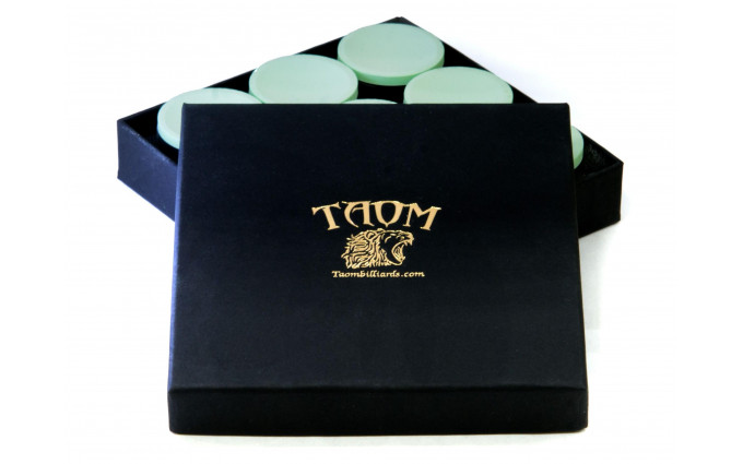 Мел "Taom Snooker Chalk 2.0" (9 шт) зеленый