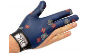 Перчатка для правой руки синяя с рисунком, Renzo Longoni, Renzline